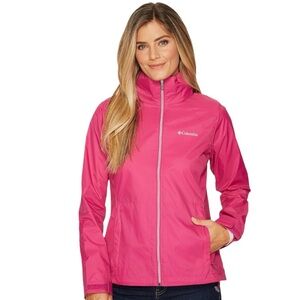 Columbia Switchback ll Hot Pink Sportswear Zip-Up Jacket Size Small